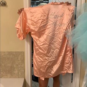 Silk Maid of Honor robe